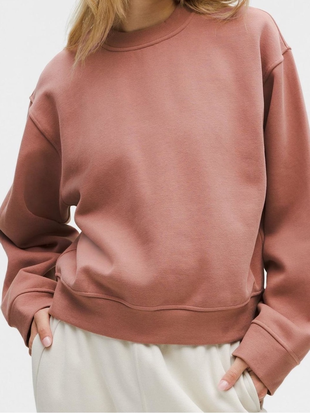 NWT Lululemon W Steady State Oversized Crew